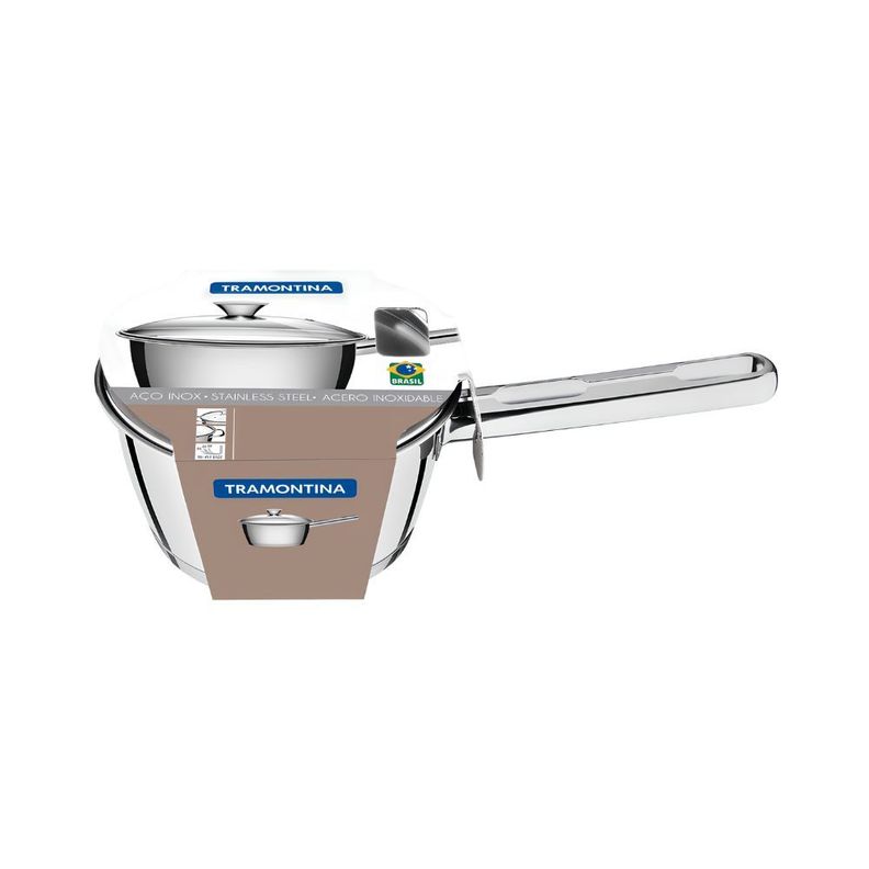 Olla Tramontina de Acero Inoxidable con Mango 16cm-1