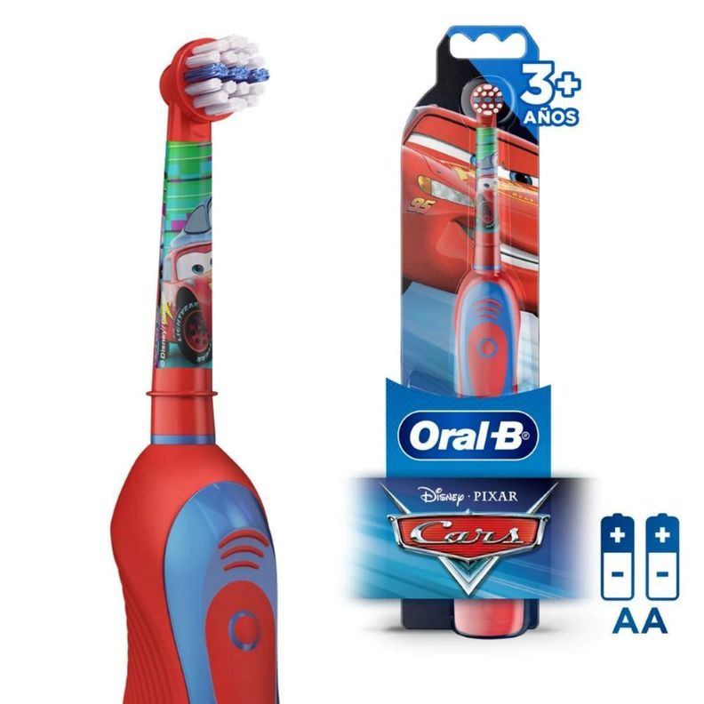 Cepillo De Dientes Eléctrico Oral-B Cars 2 pilas AA-1
