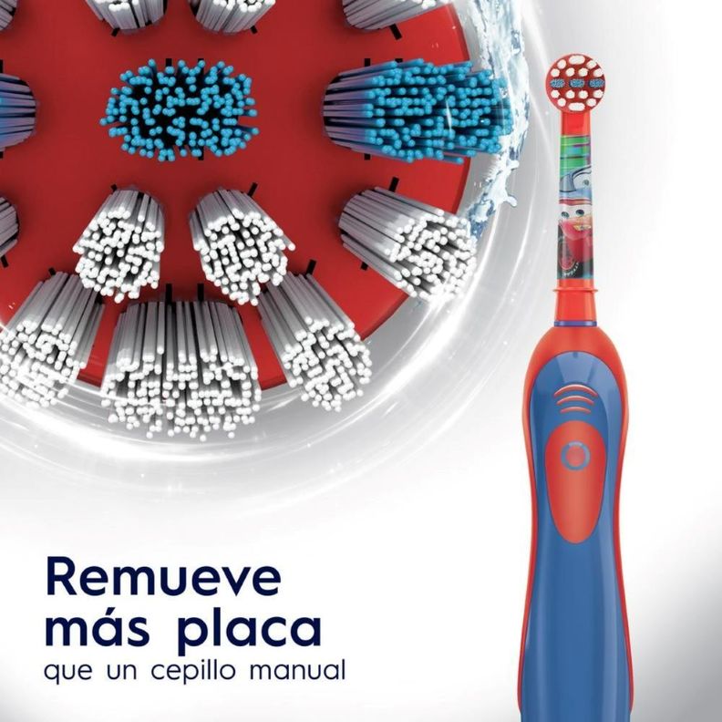 Cepillo De Dientes Eléctrico Oral-B Cars 2 pilas AA-5
