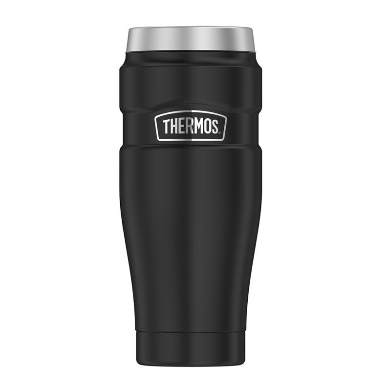 Termo Mug Thermos King 470ml Acero Inoxidable Negro-0