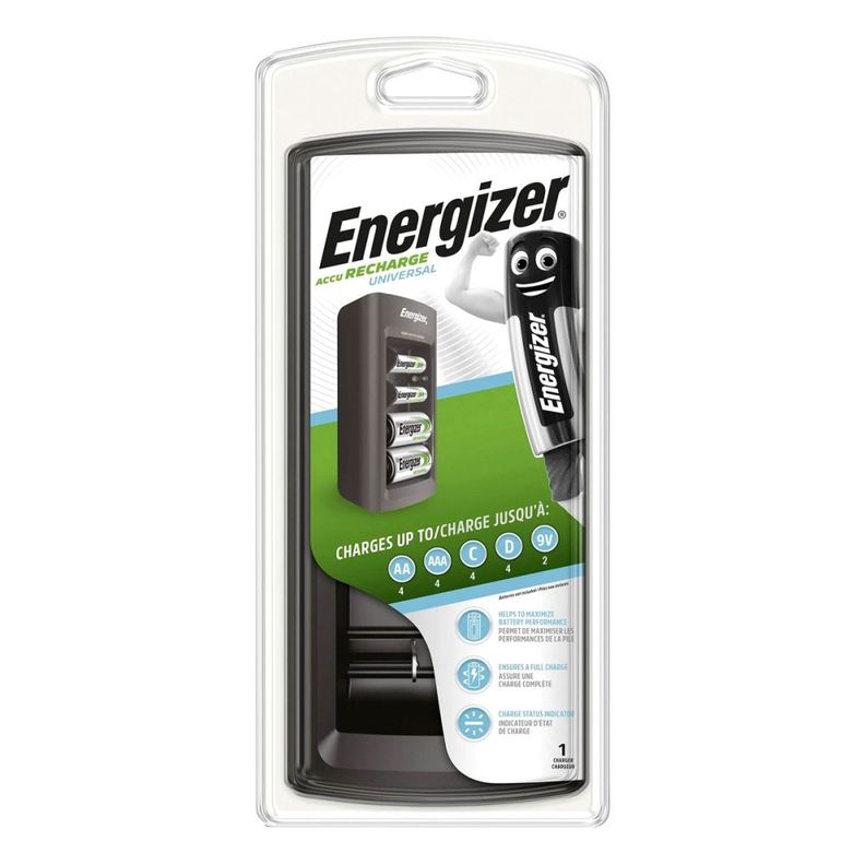 Cargador Universal Energizer AA/AAA/C/D/9v-0