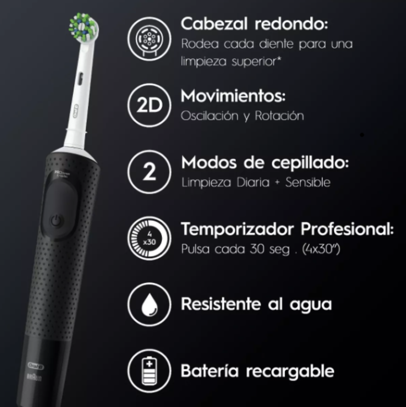 Cepillo De Dientes Eléctrico Oral-B Pro Series 2 Pro 2-4
