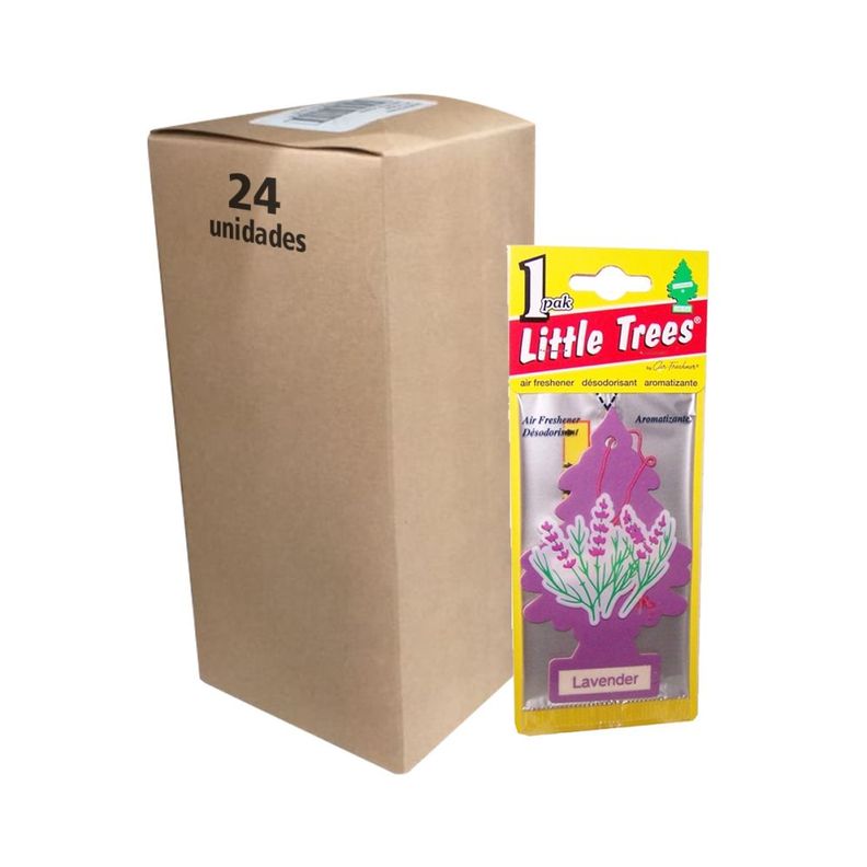 Pack 24 Pinos Aromáticos Little Trees Aroma Lavanda-0