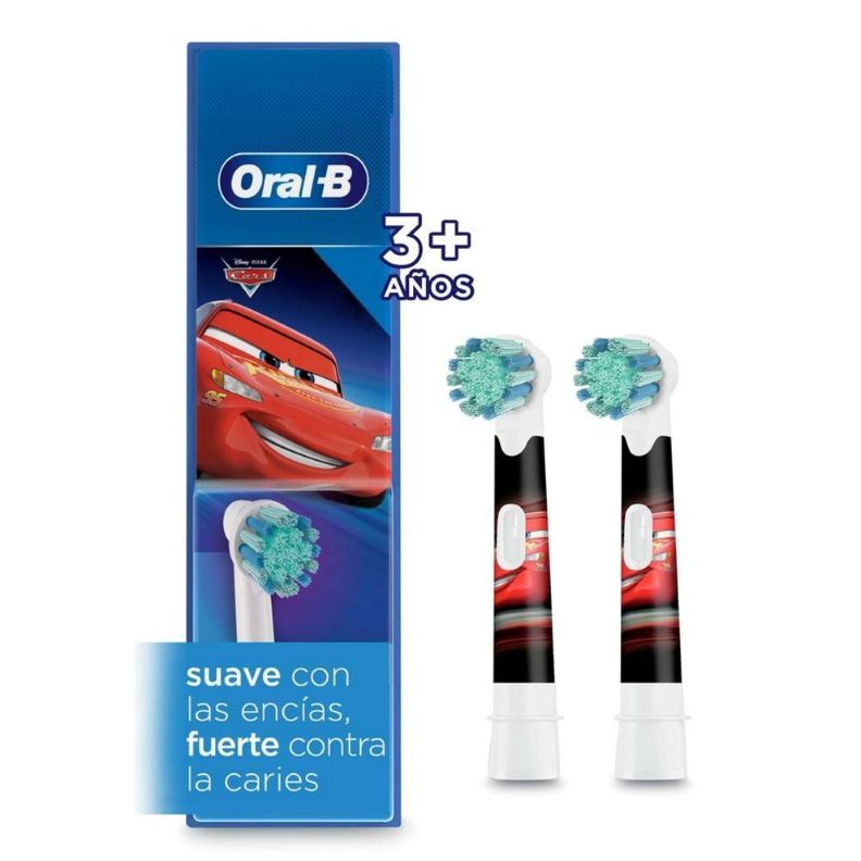 Repuesto Cepillo De Dientes Eléctrico Oral-B Cars x2ud-1