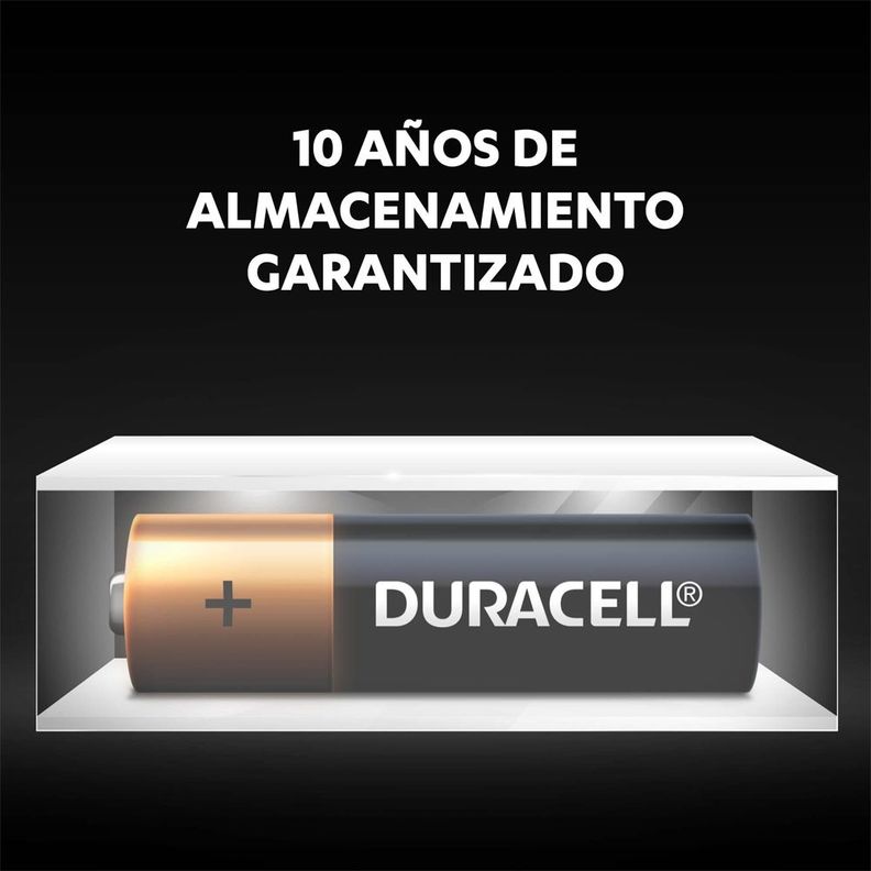 Pack 40 Pilas alcalinas Duracell blíster AA-4
