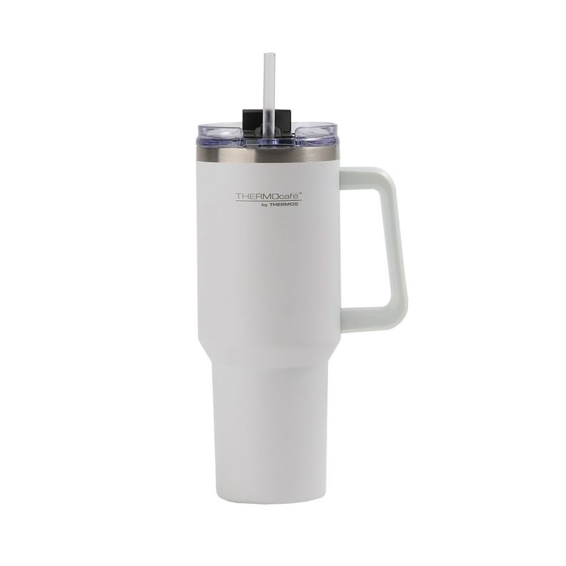 Termo Mug Quencher Thermos 1,2Lt Acero Inoxidable Blanco-0