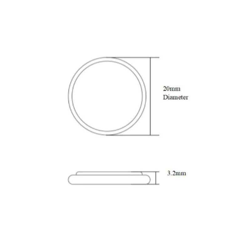 Pack 6 tiras Pila botón Duracell 2032 x5ud-3