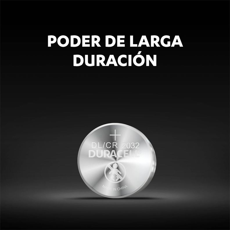 Pack 6 tiras Pila botón Duracell 2032 x5ud-4