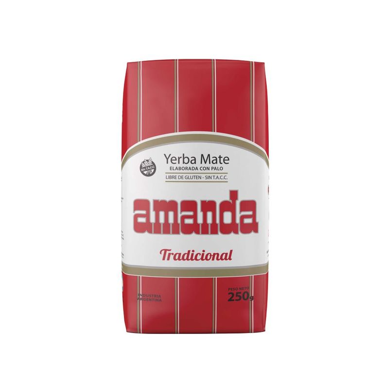 Pack 20 Yerba Mate Amanda Tradicional 250gr-1