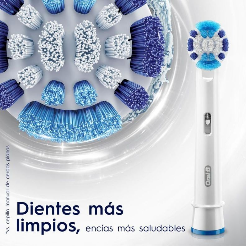 Pack Cepillo Dental Eléctrico Oral-b Vitality+rept Clean 4ud-5