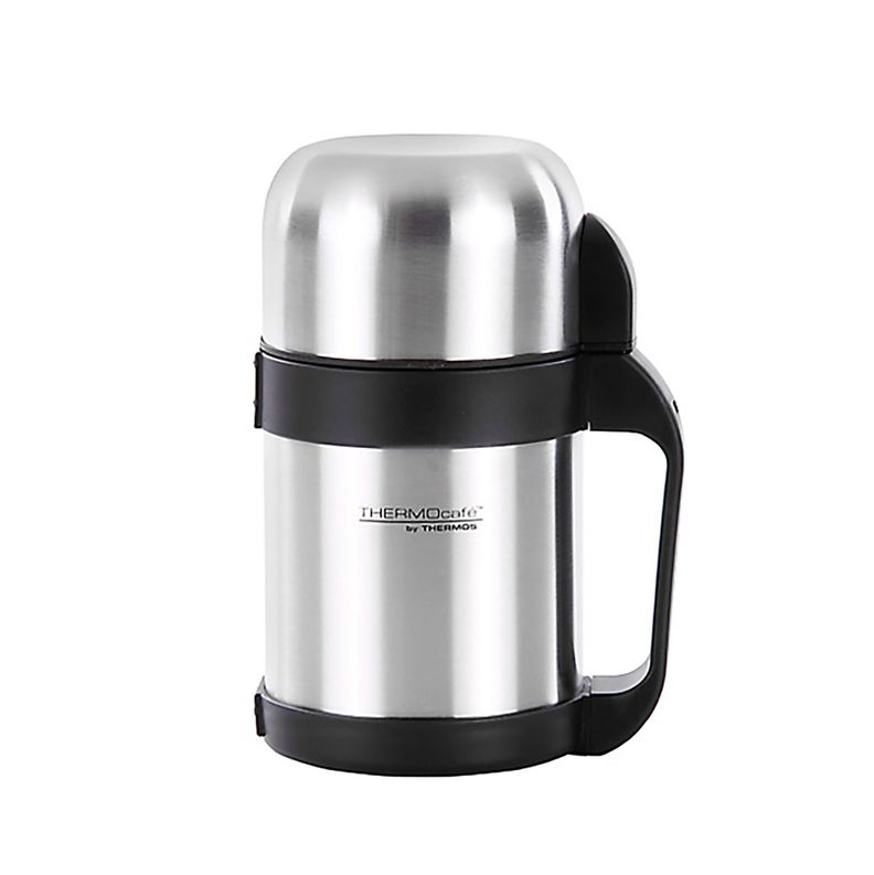 Termo Líquido / Comida Thermos 1Lt Acero Inoxidable-0