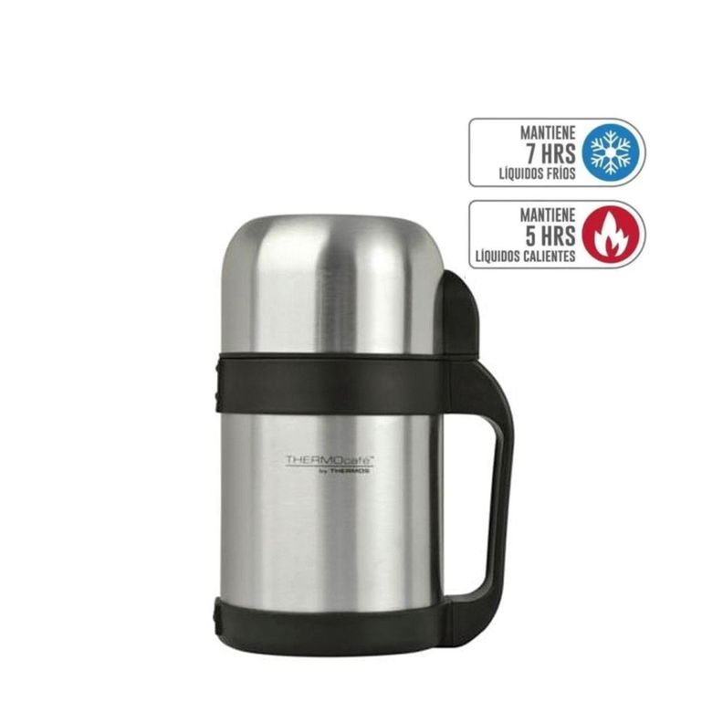 Termo Líquido / Comida Thermos 1Lt Acero Inoxidable-1