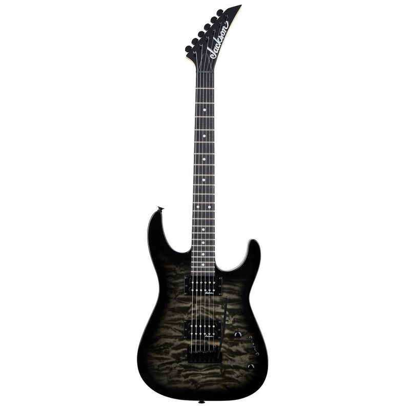 Guitarra Eléctrica Jackson JS Series Dinky Transparent Black