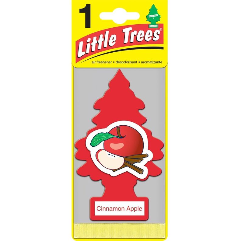 Pack 24 Pinos Aromáticos Little Trees Aroma Canela Manzana-1