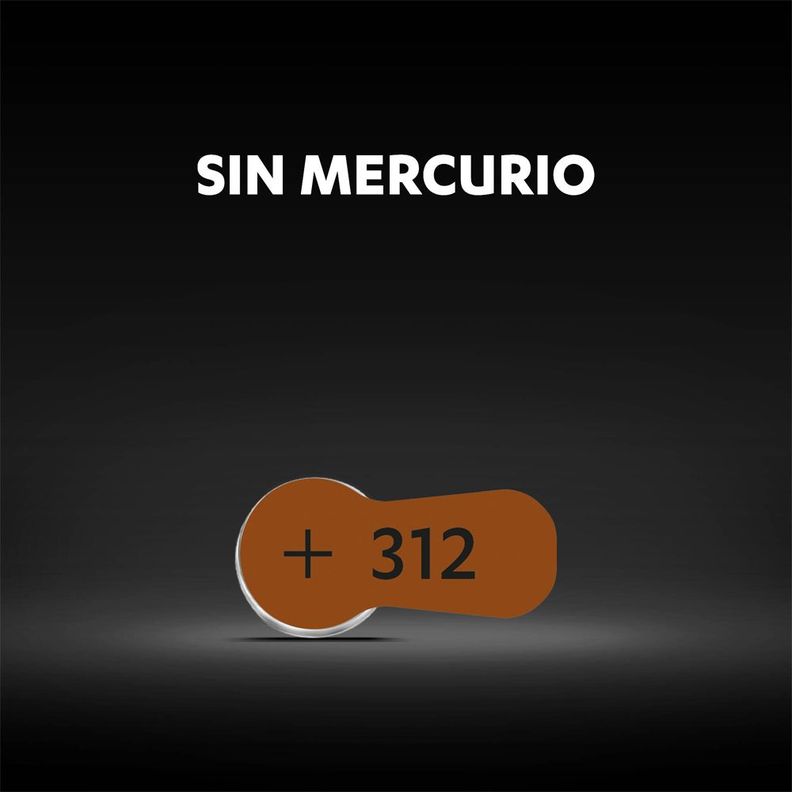 Pack 36 Pilas Duracell audífono tamaño 312-3