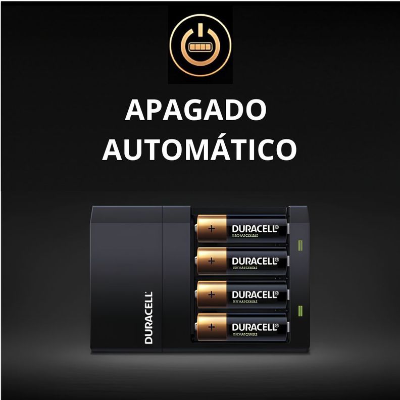 Pack Cargador Duracell De Pilas Aa/aaa + 4 Pilas Aa Recarg.-5