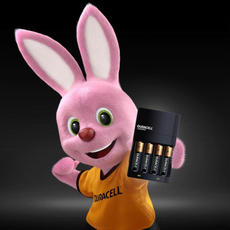 Pack Cargador Duracell De Pilas Aa/aaa + 4 Pilas Aa Recarg.-7