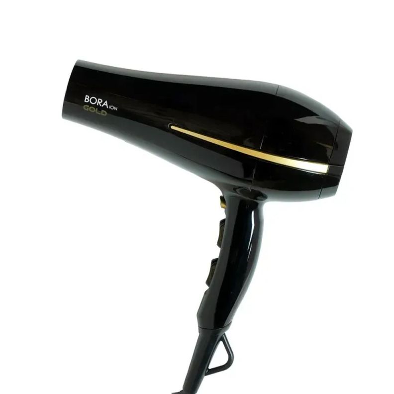 Secador De Pelo GAMA Ceramic Ion Bora Gold Color Negro