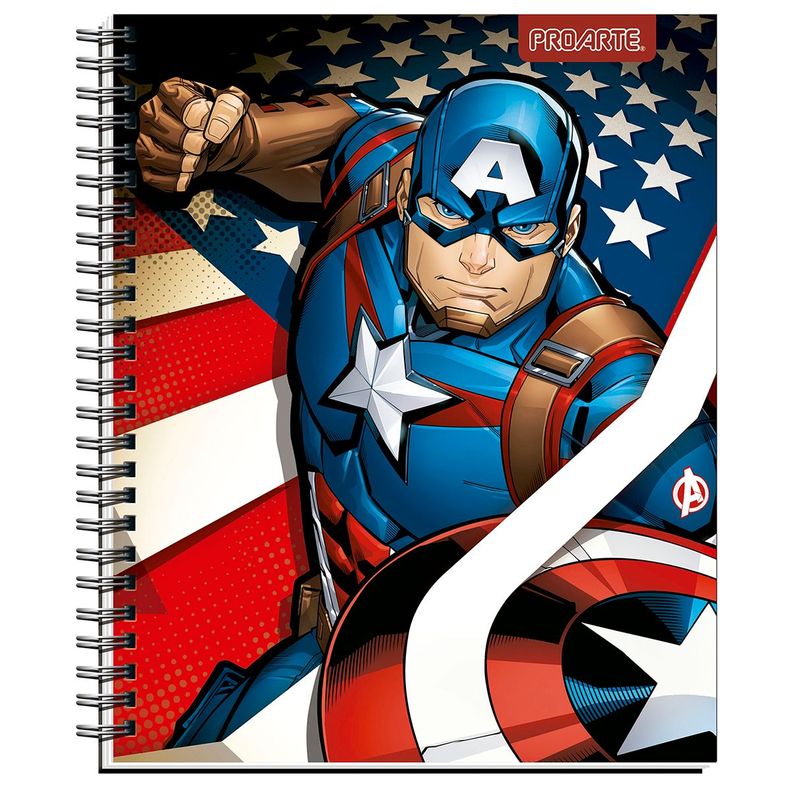 Pack 10 Cuadernos Proarte Universal Super Hero 100 Hojas 7mm-0