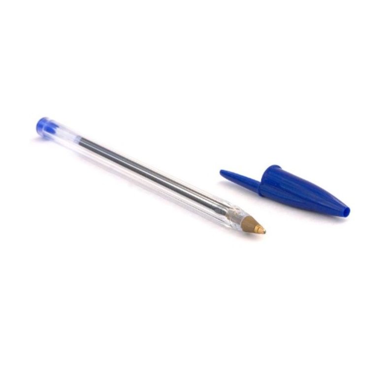 Lápiz Pasta Azul Bic Cristal Punta Media 50 unid-5