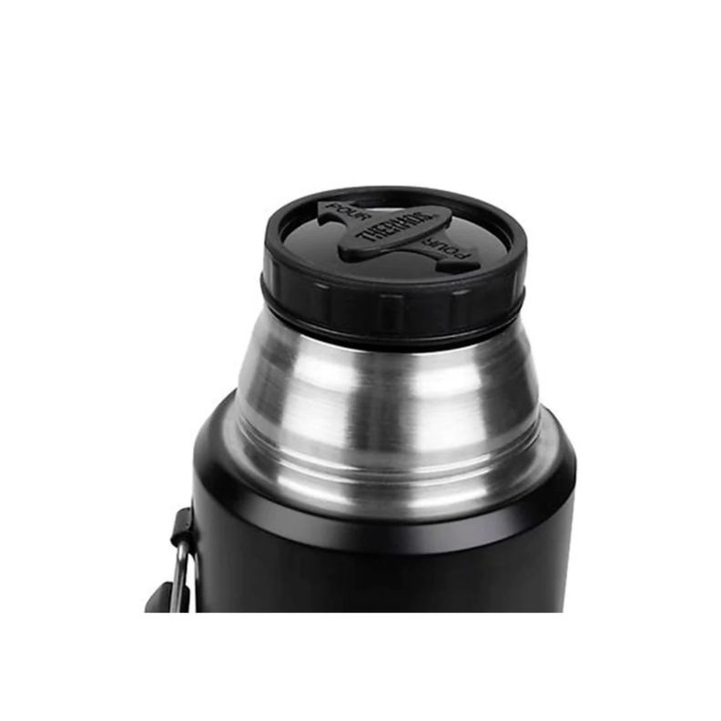 Termo Liquido King Acero Inoxidable Thermos 1,2 Litros Negro-3