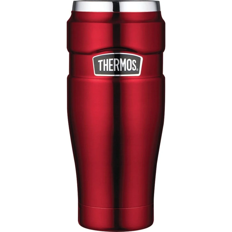 Termo Mug Thermos King 470ml Acero Inoxidable Rojo-0