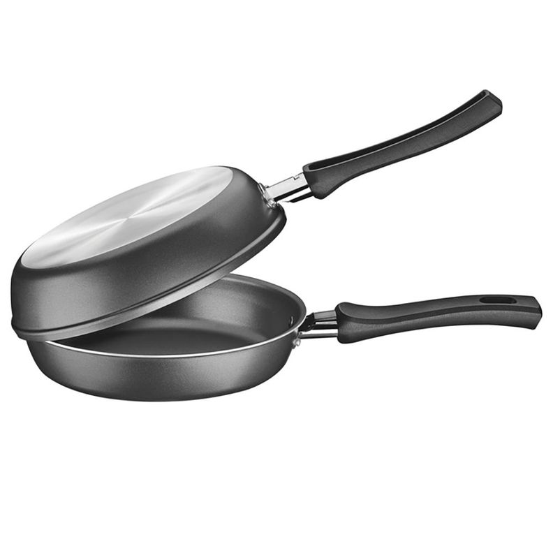 Sartén Tortillero Doble Tramontina Antiadherente 20 cm-0