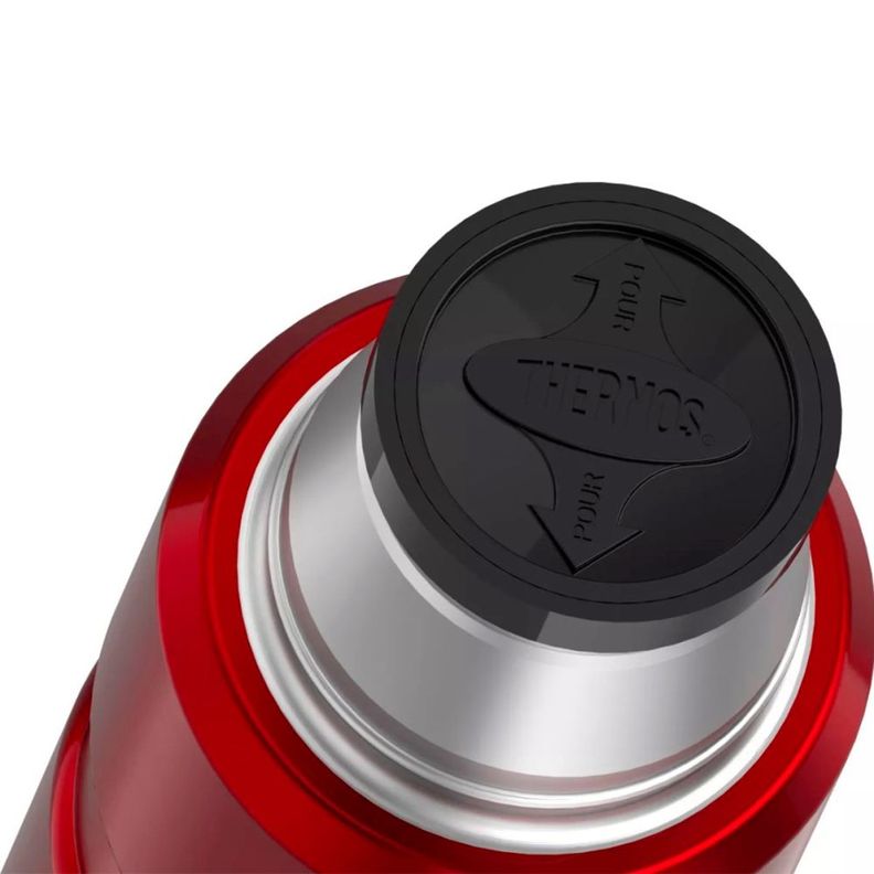 Termo Liquido Thermos King 470ml Acero inoxidable Rojo-3