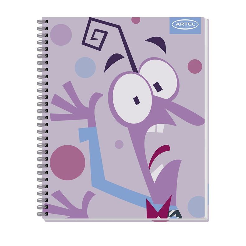 Artel Cuaderno Universitario Intensamente 100 Hj 7mm x10ud-2