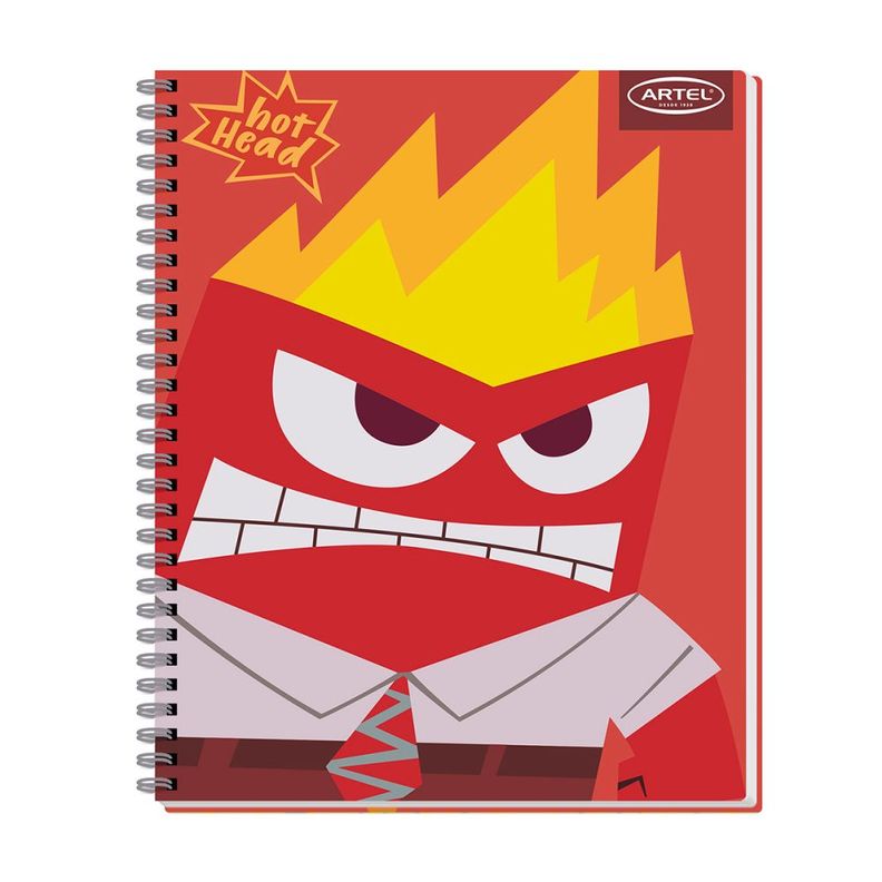 Artel Cuaderno Universitario Intensamente 100 Hj 7mm x10ud-5