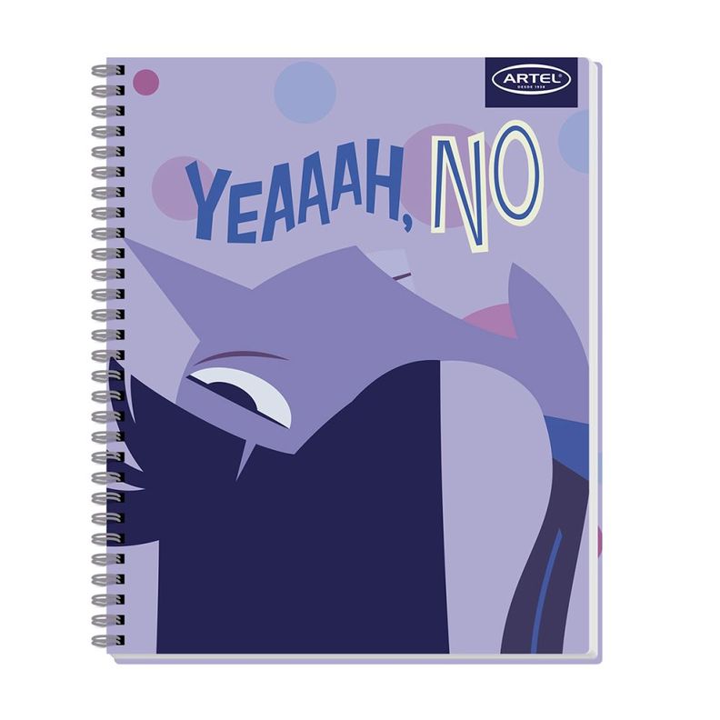 Artel Cuaderno Universitario Intensamente 100 Hj 7mm x10ud-7