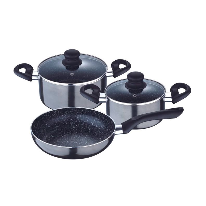 Batería De Cocina Soria 5 piezas San Ignacio By Bergner-0
