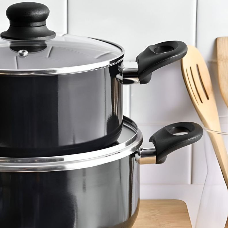 Batería De Cocina Soria 5 piezas San Ignacio By Bergner-5