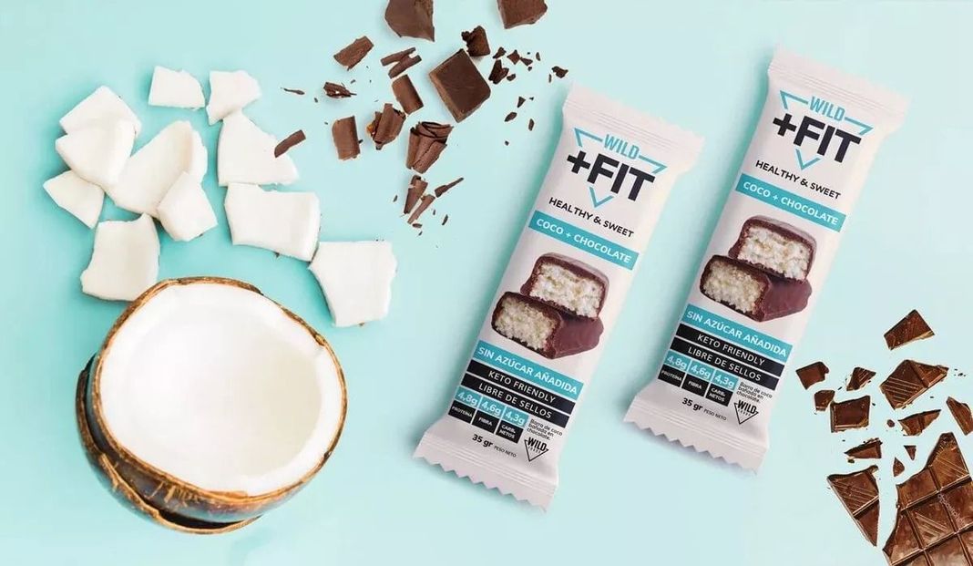 Wild + Fit  Barritas Snack Saludable Coco x16ud-1