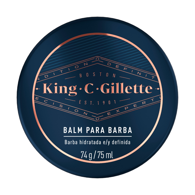 Bálsamo Para Barba Gillette King C de 75ml-0