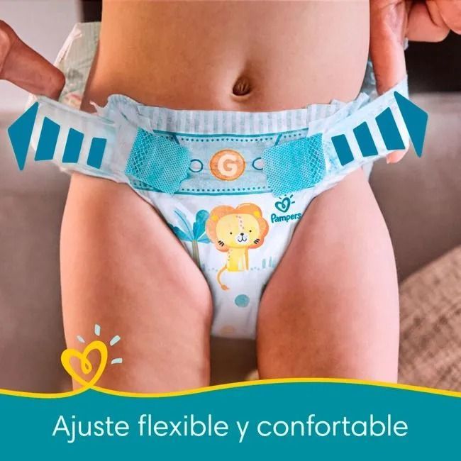Pampers Pañal Confort Sec G x 72 Uds-1