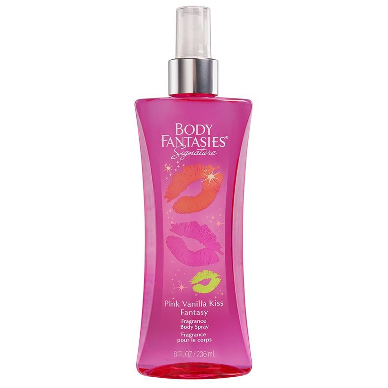 Fragancia Body Fantasies pink vanilla kiss 236ml-0