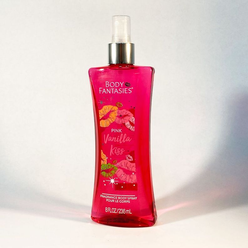 Fragancia Body Fantasies pink vanilla kiss 236ml-1