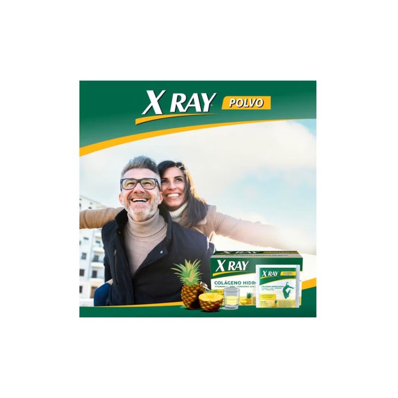 X Ray Colágeno En Polvo Sabor A Piña 30 Sachet-5