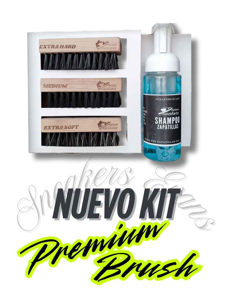 Set 3 Escobillas Premium Para Zapatillas-1