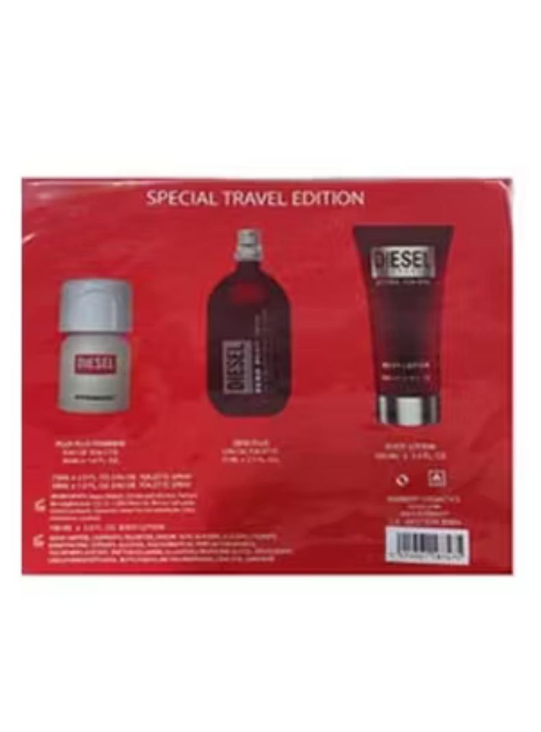 DIESEL ZERO PLUS WOMAN EDT 75ML+30ML+BL 100ML-2
