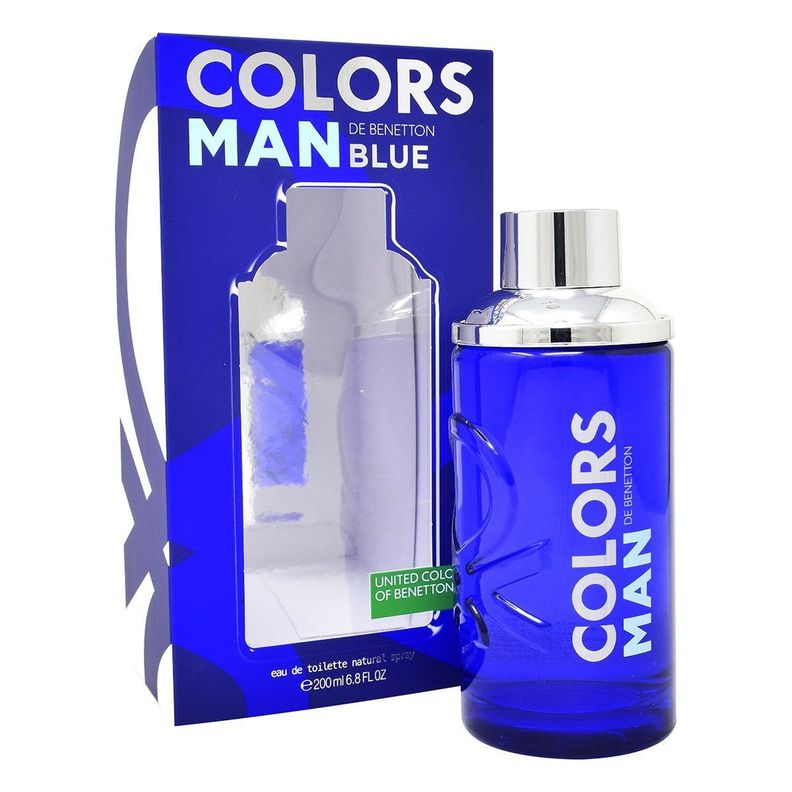BENETTON COLORS BLUE MAN EDT 200ML-0