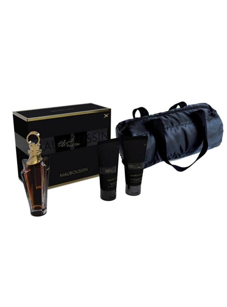 Mauboussin Elixir Pour Elle EDP 100 ml + Shower Gel 100 ml + Body Lotion 100 ml + Neceser-1