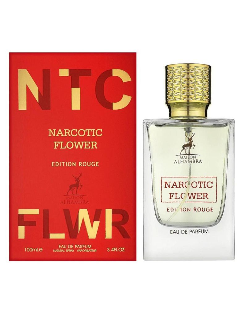 MAISON ALHAMBRA NARCOTIC FLOWER ROUGE EDP 100ML-0