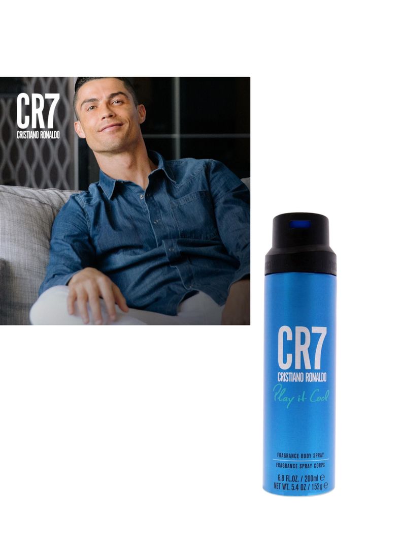 CRISTIANO RONALDO PLAY IT COOL DEODORANT 200 ml-2
