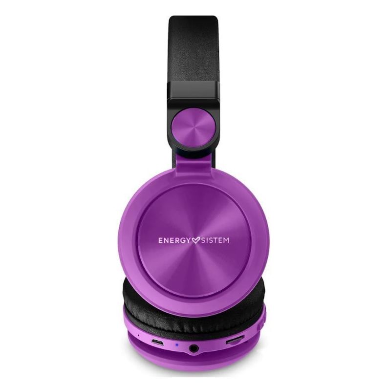Audífonos Bluetooth Inalámbrico Energy Sistem Urban 2 Radio violeta-3