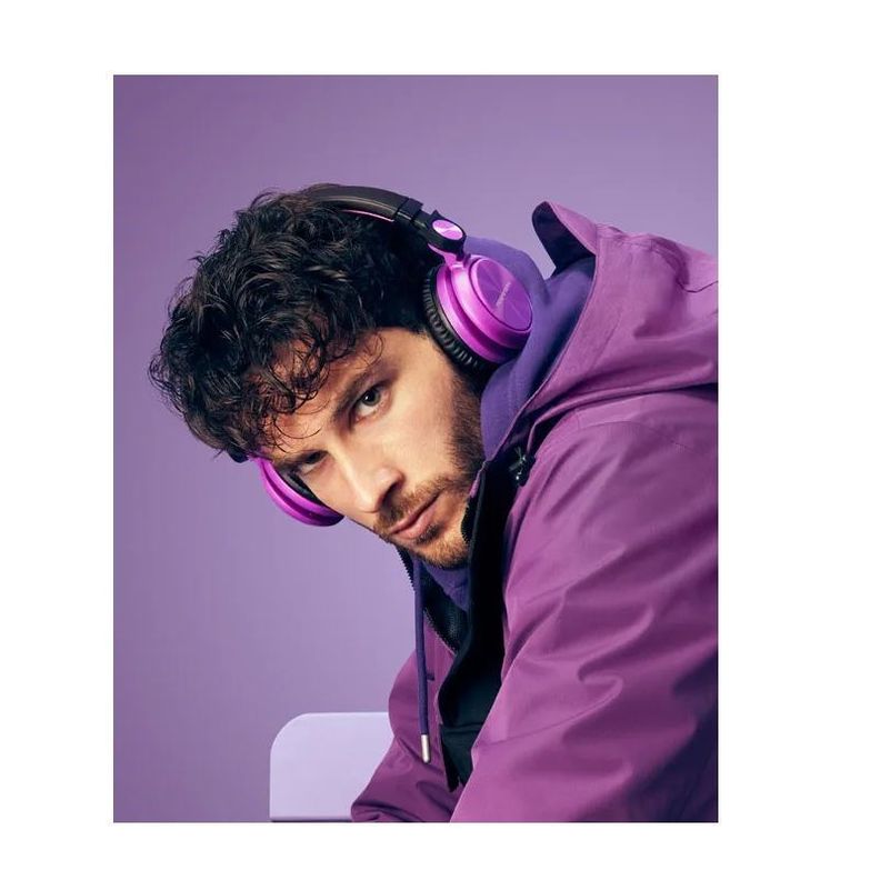 Audífonos Bluetooth Inalámbrico Energy Sistem Urban 2 Radio violeta-1
