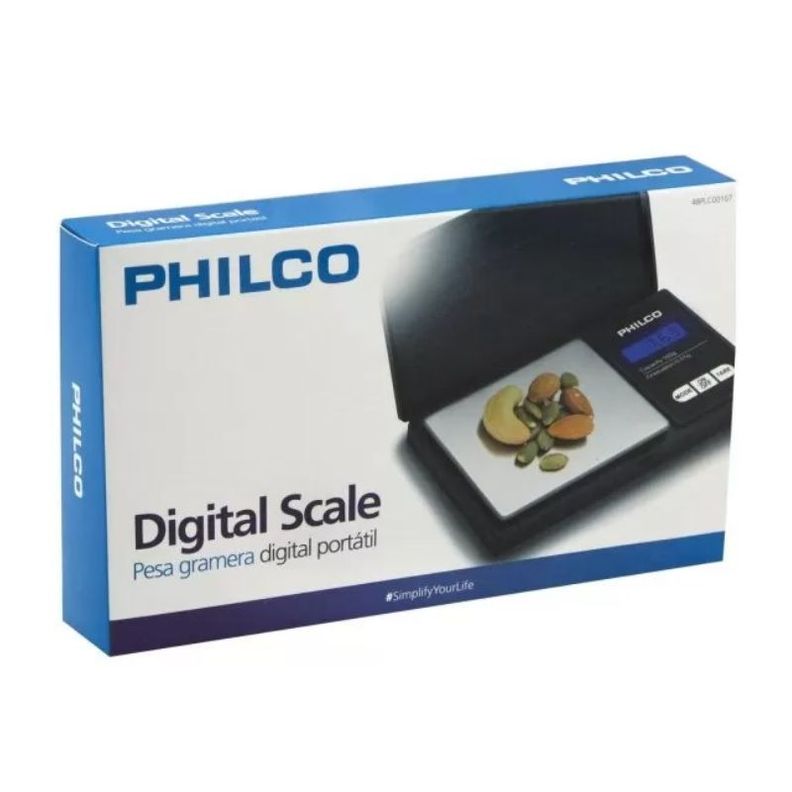 Balanza Pesa Gramera Digital Philco 001-100grs Portátil-1