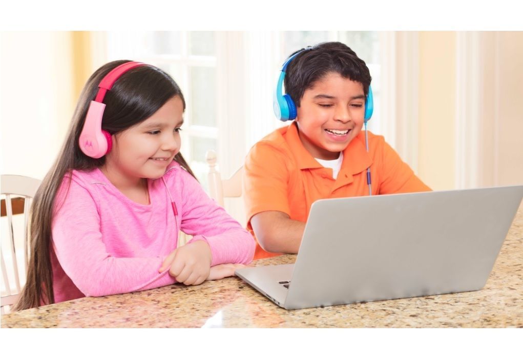 Audífonos Para Niños Azul Motorola Squads 200-2
