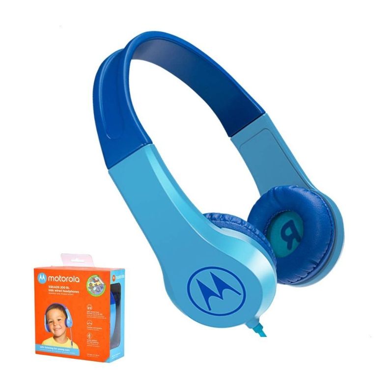 Audífonos Para Niños Azul Motorola Squads 200-4